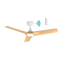Martec Cordoba 52 inch DC ceiling fan Cordoba smart ceiling fan with WiFi Martec Cordoba ceiling fan 3 ABS blades energy-efficient DC ceiling fan with remote modern 52 inch DC motor ceiling fan smart WiFi ceiling fan Australia White Oak