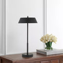 Allure LED Table Lamp installed in a boutique hotel suite, adding elegant decorative lighting with energy-efficient integrated LED technology.