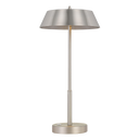 Close-up of the Allure lamp's 3-stage touch dimmer built into the base, allowing effortless brightness adjustment with a simple tap.