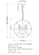 APOLLO P3 40CM BRZ/GLD