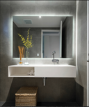 SS759C Premium Back-Lit LED Bathroom Mirror with Demister