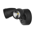 Bandit Tricolour LED Security Double Head - Matt Black or White (Without  Sensor )