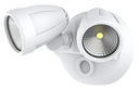 Bandit Tricolour LED Security Double Head - Matt Black or White (Without  Sensor )