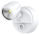 Bandit Tricolour LED Security  Single Head - Matt Black or White -No Sensor