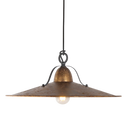 Benson Pendant  in Aged Gold Leaf Finish