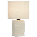 CELSUS Table Lamp Small with limestone look textured base