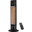 Cedar CO1200RB 1200W Mid-Wave Outdoor Heater Black – IP55 Infrared Patio Heater for Alfresco and Outdoor Entertaining Areas