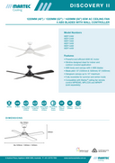 Discovery II 48″1220mm AC Ceiling Fan
