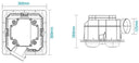 Essence 4 – 3 in 1 Bathroom Heater and Exhaust Fan with 4000K LED Light