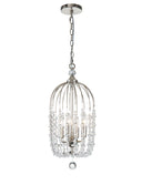 Evelyn 4 Light 24CM NICKLE