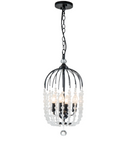 Evelyn 4 Light 24CM BLACK