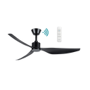 Martec Genoa DC 50″ Smart Ceiling Fan With WiFi Remote Control Matt Black . Lights and Fans Online 