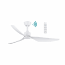 Martec Genoa DC 50″ Smart Ceiling Fan With WiFi Remote Control Matt White . Lights and Fans Online 