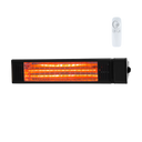 Martec Infrastrip 2200W Halogen Outdoor Infrared Heater in Matt Black 