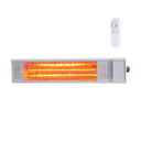 Martec Infrastrip 2200W Halogen Outdoor Infrared Heater in white 