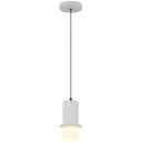 Contemporary hanging ceiling light with an organic stone texture, energy-efficient LED, and Scandinavian-inspired lighting for stylish living spaces.