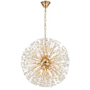 Lerida 12 Light Round Pendant Light Gold or Chrome