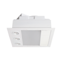 Linux Mini DC – 3 in 1 Bathroom Heater and Exhaust Fan with Tricolour LED Light