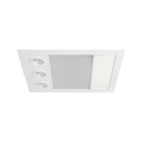 Linux Mini DC – 3 in 1 Bathroom Heater and Exhaust Fan with Tricolour LED Light