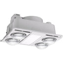 Profile Panel  4 3-in-1  Bathroom Heater with 4 Heat Lamps, Exhaust Fan and Tricolour LED Light