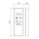 Bathroom Heater Remote Control Kit for  Martec’s range of 3-in-1 bathroom heaters and exhaust fans
