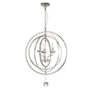 Maxwell 3 Light 56CM NICKLE