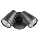Fortress Pro 36W Tricolour LED Security Flood Light Double Head with or without Sensor