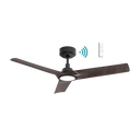 Cordoba smart ceiling fan WiFi with light Martec Cordoba ceiling fan 3 ABS blades LEDenergy-efficient DC motor ceiling fan with light modern 52 inch smart ceiling fan with LED WiFi ceiling fans with LED Australia Black Walnut 