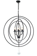 Maxwell 6 Light 86CM BLACK