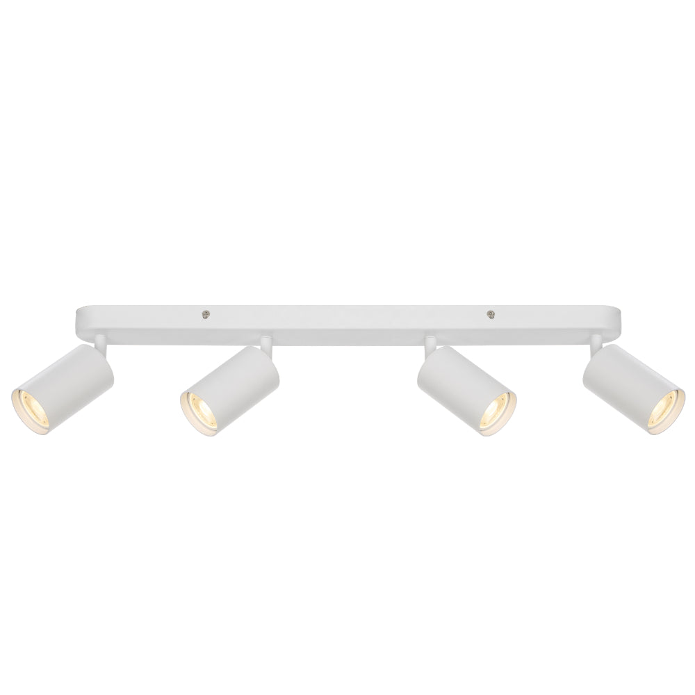 Picard 4 Light Ceiling Spotlight White – Lights and Fans Online