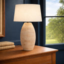 PONTUS Travertine Table Lamp
