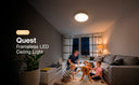 Quest 18W / 24W / 30W LED Ceiling Light Tricolour