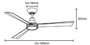 Diagram Riviera DC ceiling fan with LED light
Martec Riviera 52 inch smart ceiling fan Riviera WiFi ceiling fan with LED light energy-efficient DC motor ceiling fan modern 52 inch ceiling fan with light Martec Riviera ceiling fan online