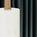 SATROM GOLD BRASS WHITE MARBLE cylindrical object 
