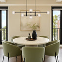 Premium Tyson 6 Pendant Light designed for kitchen islands, dining rooms, cafés, restaurants, and boutique commercial interiors.