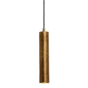 TORESS 30cm Gold Leaf Pendant Light Gold pendant light on a white background