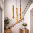 TORESS 80cm Acid Pendant Light Staircase with modern pendant lights and decorative plants in a home setting