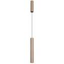Contemporary Verano LED Pendant Light in Copper finish with warm 3000K integrated LED, perfect for modern kitchens, dining areas, and living spaces.