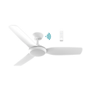 Viper DC 48 inch 3 blade smart ceiling fan with WiFi remote and LED light – Martec Australia Viper DC 52 inch ceiling fan with quiet DC motor, smart WiFi control and integrated LED light  Energy-efficient Martec Viper smart ceiling fan with LED light, reversible for summer and winter.White 