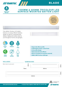 Blade 600MM / 1200MM LED Batten