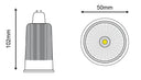 Boss 9W GU10 LED globe