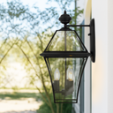 RYE 3-Light Outdoor Wall Bracket Antique Brass IP43