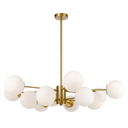 MARSTEN 12-Light Pendant Antique Gold