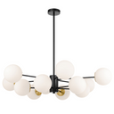 MARSTEN 12-Light Pendant Black