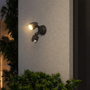 ILLUME Single LED Sensor Security Spotlight Black IP54