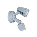 ILLUME Single LED Sensor Security Spotlight Silver IP44