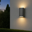 BLOC LED Up Down Wall Lamp Black IP65