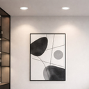 ELON 9W LED Downlight White 3CCT Dimmable IP44
