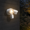 ILLUME Twin LED Sensor Security Spotlight 20W IP54 Black