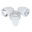 ILLUME Twin LED Sensor Security Spotlight White 20W IP44